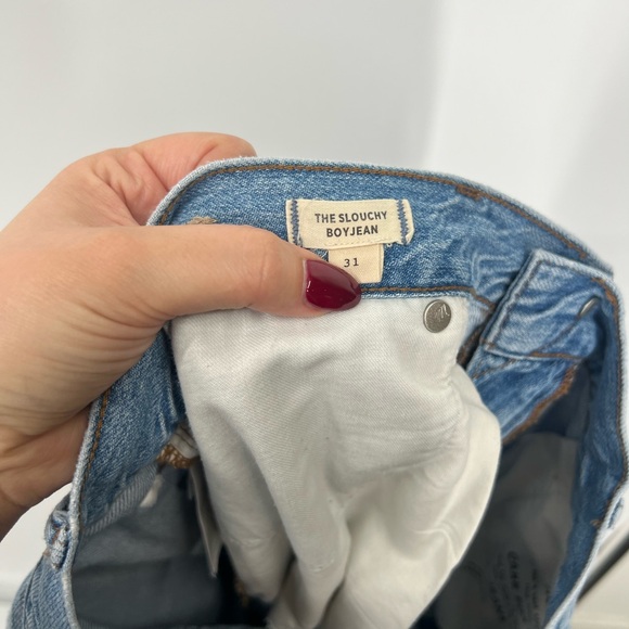 Madewell The Slouchy Boyjean Jeans in Rubyvale Wash - Picture 8 of 10